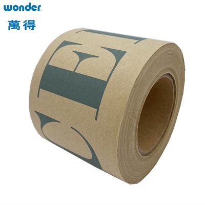 Samoprzylepna taśma z białego papieru kraft 0,130 mm grubość na bazie rozpuszczalnika