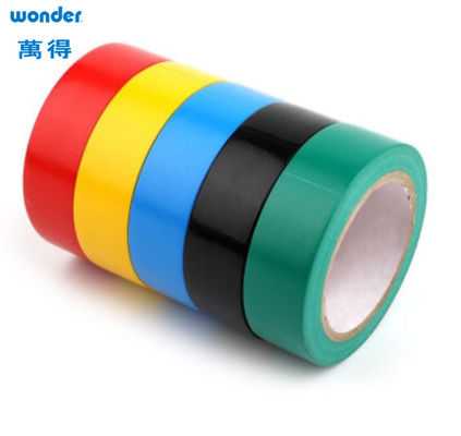 Wstrzymanie z zimna Wonder PVC izolacyjna taśma, anty płomień 50 mm czarna taśma izolacyjna
