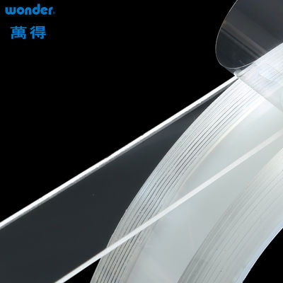 Adhesive Wonder Nano Tape Roll 2,5 mm grubość przezroczysty podwójny płaszczyznowy żel podlegający recyklingowi