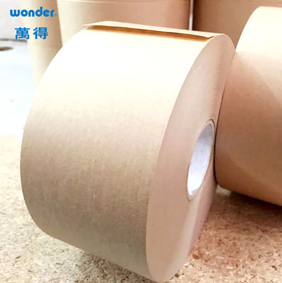 Woda aktywowana taśmą na papier kraft brązowy 1200 mm szerokość