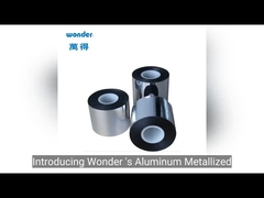 Taśma opakowaniowa typu metalizowanej folii BOPP 0,055 mm Ochrona ciepła